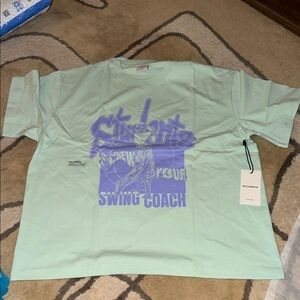 STUDENTS Mint Graphic Short Sleeve Tee